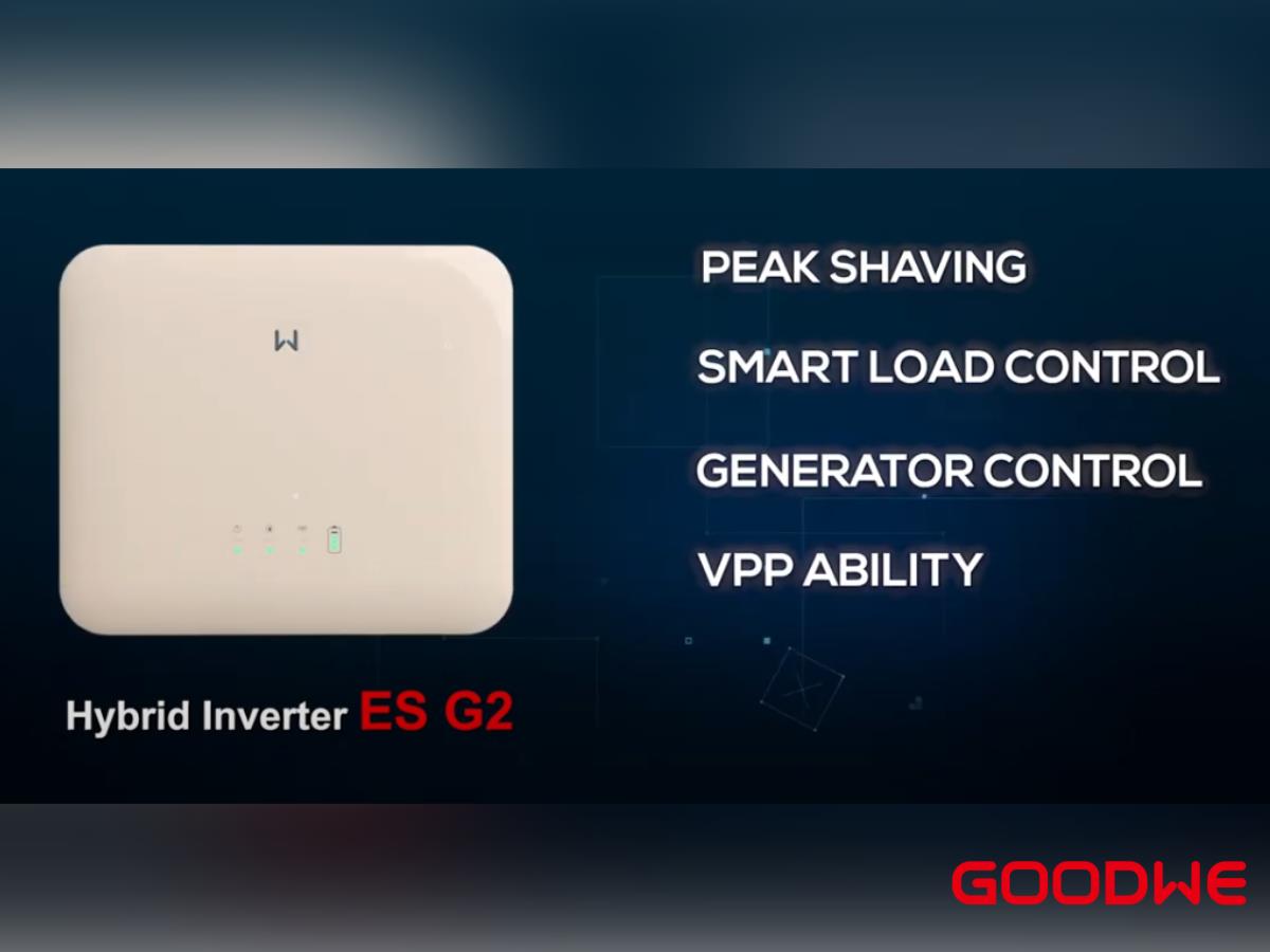 GoodWe ES-G2 Single-Phase Hybrid Inverter 5kw - GW5000 ES-20