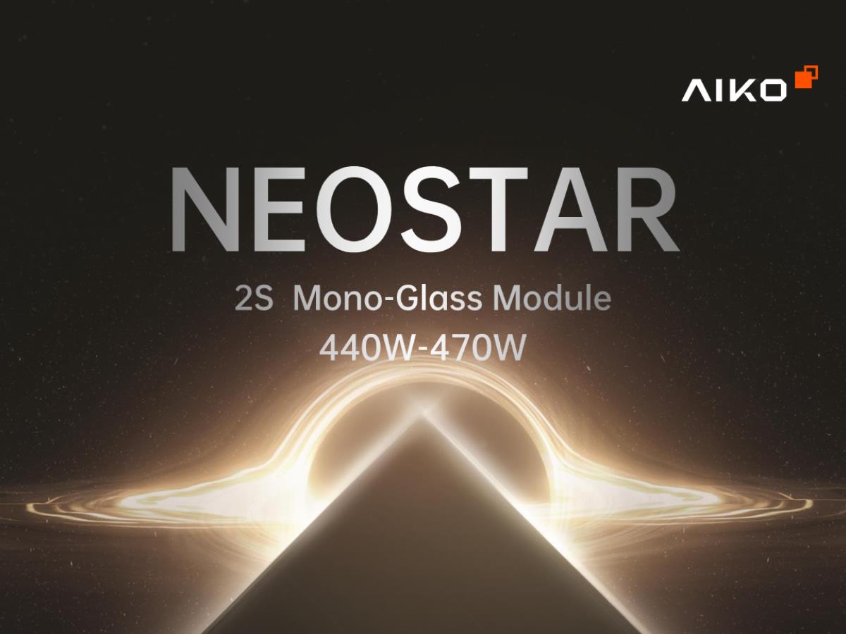 Aiko Neostar 2S 465W All Black ABC N-Type Mono