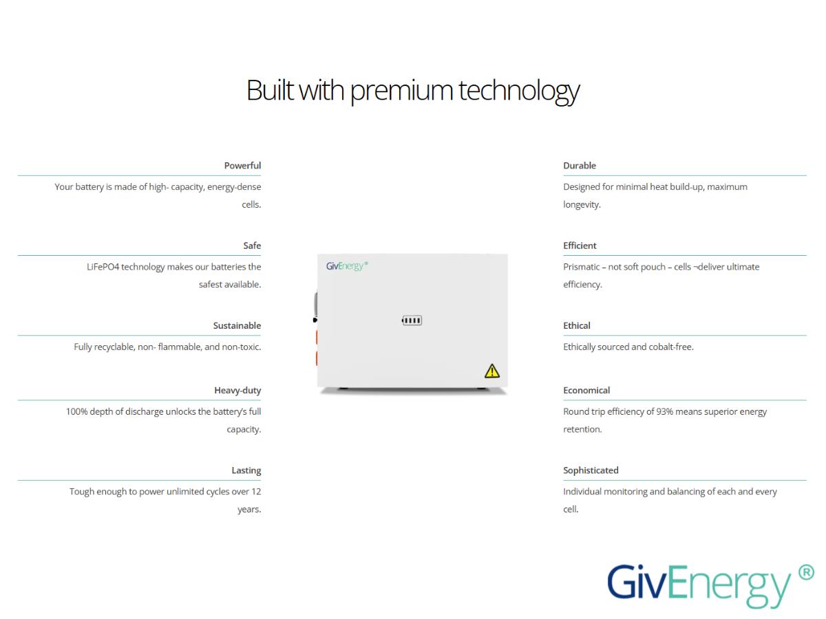 GivEnergy 5.12kwh Gen 3 Battery 